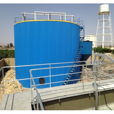 Industrial wastewater treatment UASB reactor for ethanol factory